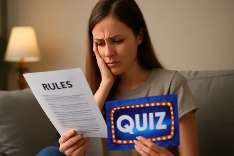 Le trappole più comuni nei regolamenti dei quiz a premi: leggile prima di partecipare